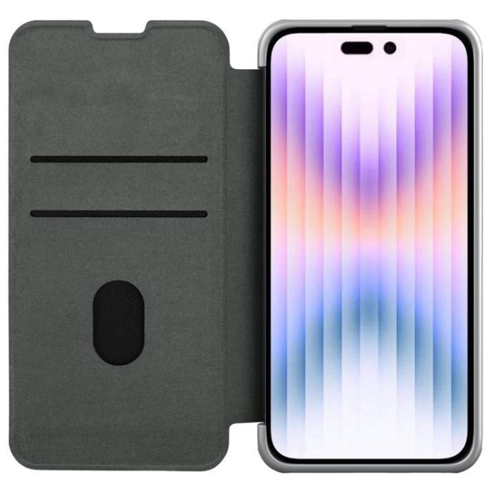 Nillkin - Nillkin iPhone 14 Plus Plånboksfodral QinPro - Grå