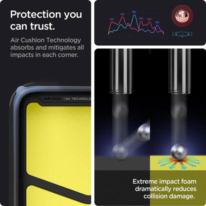 UTGATT - Spigen Galaxy Xcover 6 Pro Skal Tough Armor - Svart