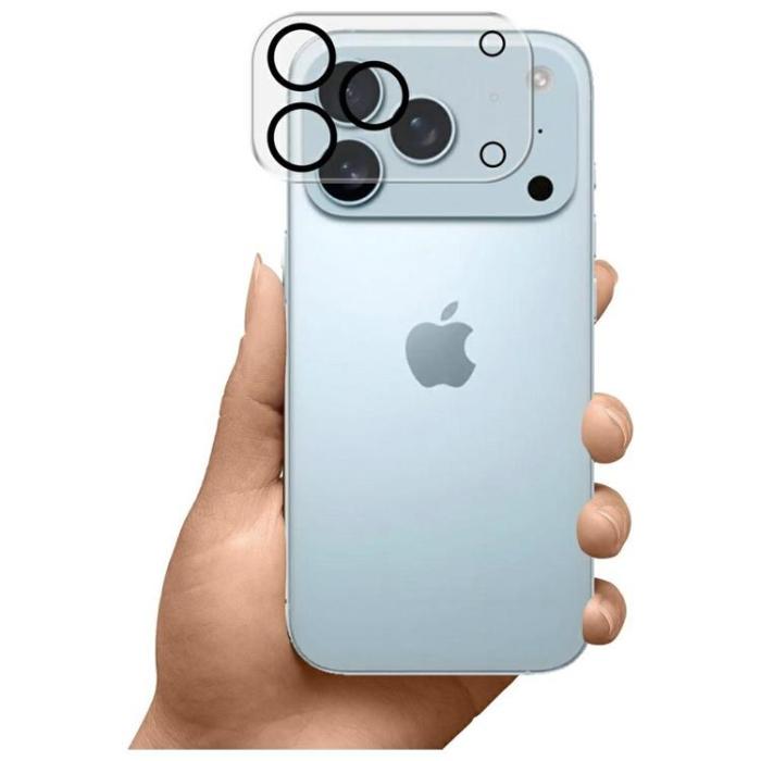 3MK - 3MK iPhone 17 Pro Max Kameralinsskydd Härdat Glas Lens Pro FullCover