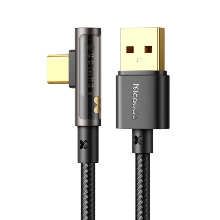 MCDODO - MCDODO USB-A - USB-C 6A Kabel 1.2M CA-3380 MDD - Svart