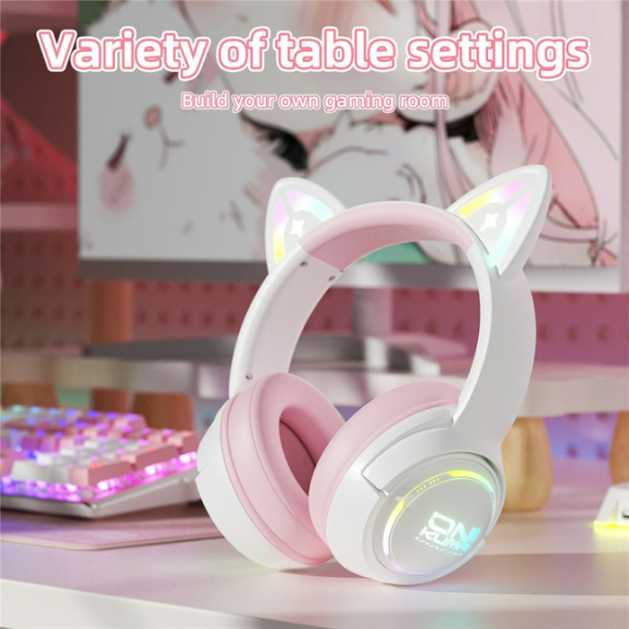 ONIKUMA - ONIKUMA Over-Ear Trådlösa Hörlurar Bluetooth Cat Ear GT838