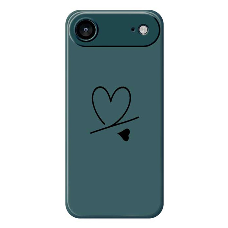 iPhone Air Mobilskal Love Pattern Printing Straight - Grön | 2353 | AlltMobil