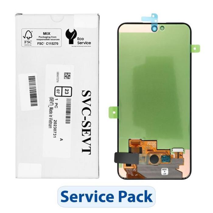 OEM - SAMSUNG A35 5G Skärm med LCD-display ServicePack A356B