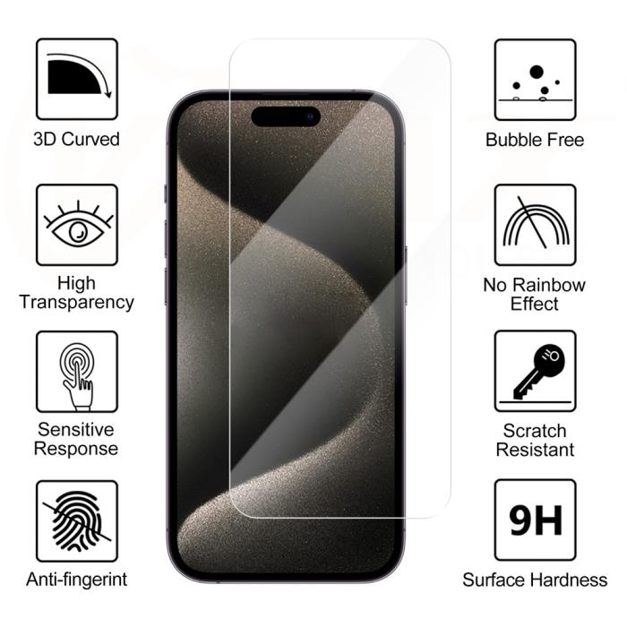 VMAX - Vmax iPhone 12 Pro Max Skärmskydd Härdat Glas Vmax