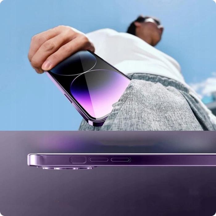 Tech-Protect - Tech-Protect iPhone 14 Pro Mobilskal Magsafe Magshine - Lila