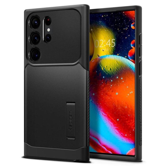 UTGATT - Spigen Galaxy S23 Ultra Skal Slim Armor - Svart