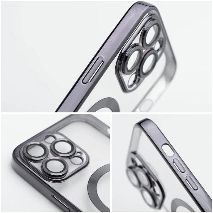 OEM - Galaxy S25 Edge Mobilskal Magsafe Electro Mag - Svart
