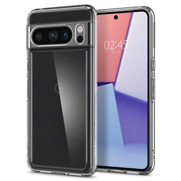 Spigen - Spigen Google Pixel 8 Pro Mobilskal Ultra Hybrid - Crystal Clear