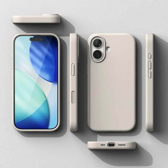 Ringke - Ringke iPhone 17 Mobilskal Magsafe Magnetic Silikon - Stone