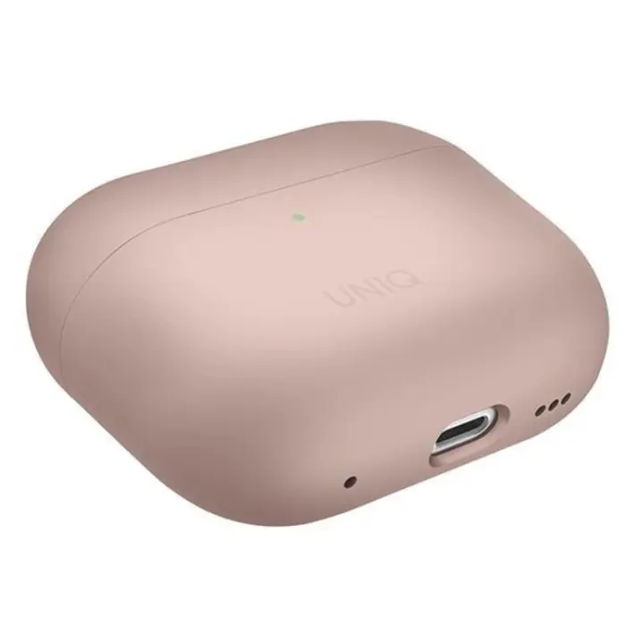UNIQ - UNIQ AirPods Pro 2 Skal Lino Silikon - Blush Rosa