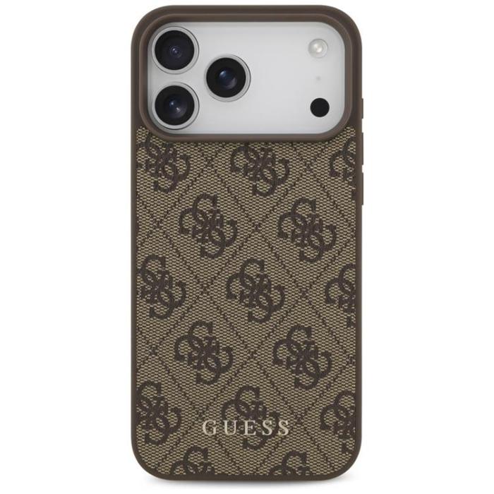 Guess - Guess iPhone 17 Pro Max Mobilskal 4G Classic - Brun
