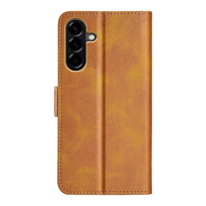OEM - Samsung Galaxy A57 Plånboksfodral Konstläder - Gul