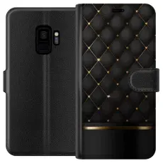 Gustaf - Pl&aring;nboksfodral till Samsung Galaxy S9 med Luxury Opulence