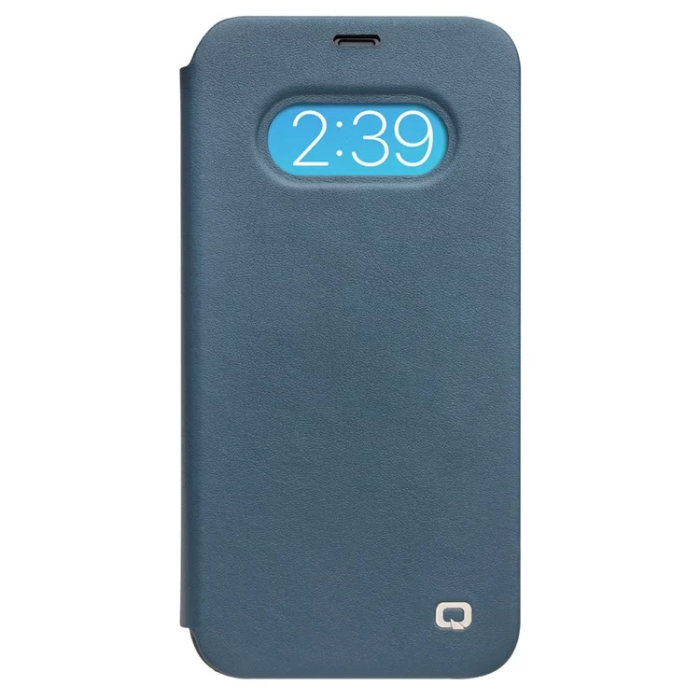 QIALINO - QIALINO iPhone 12 Pro Max Fodral Äkta Läder Cowhide 