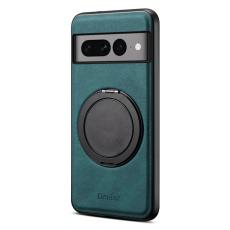 DENIOR - DENIOR Google Pixel 7 Pro 5G Magnetfodral Konstl&auml;der Bl&aring;