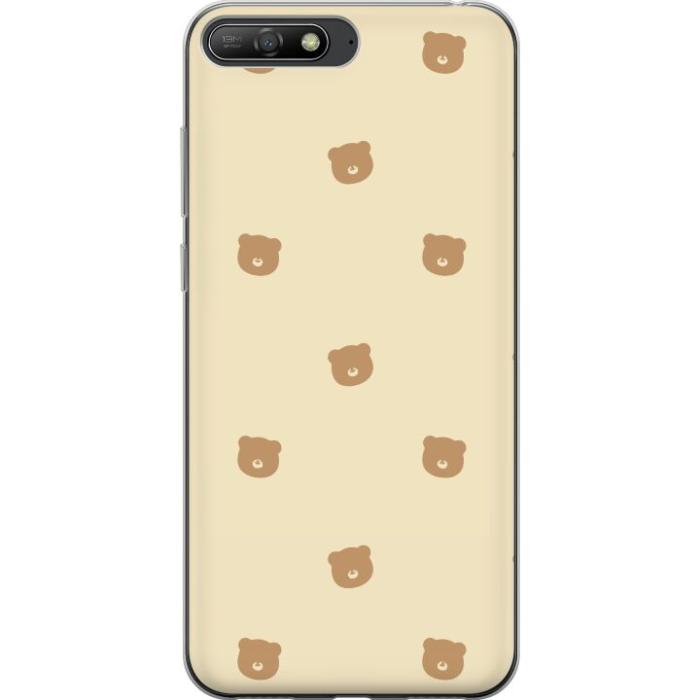 iSecrets - Mobilskal till Huawei Y6 (2018) med Björnmönster