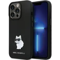 KARL LAGERFELD - KARL LAGERFELD Mobilskal till iPhone 13 Pro Max Silikon C Metal Pin