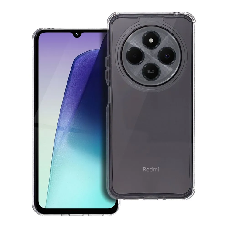 Xiaomi Redmi 14C Mobilskal Matrix Clear - Svart | 2353 | AlltMobil
