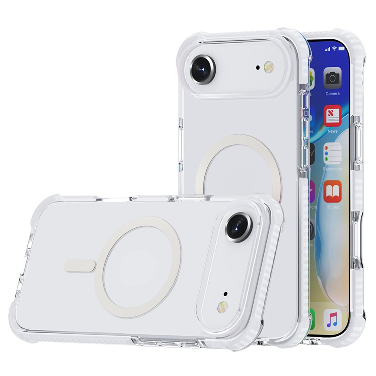 iPhone Air Mobilskal MagSafe Förstärkta Hörn Acrylic - Vit | 2353 | AlltMobil