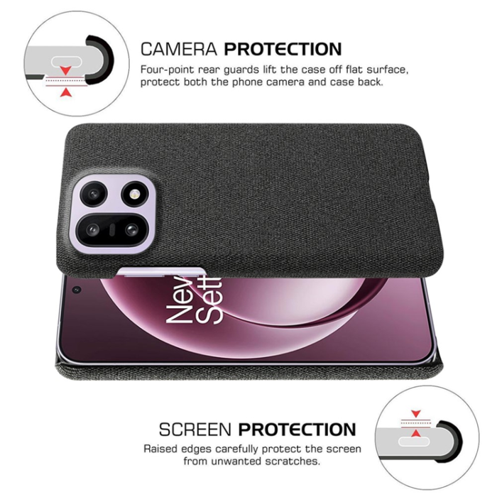 A-One Brand - OnePlus 15 5G Mobilskal Cloth Texture Anti-Scratch