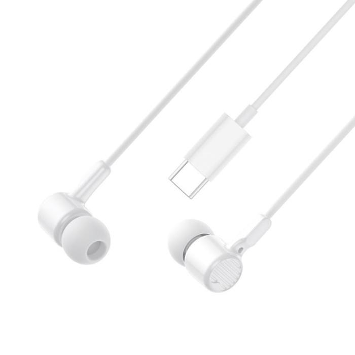 XO - XO In-Ear Trådbundna Hörlurar USB-C EP81 - Vit