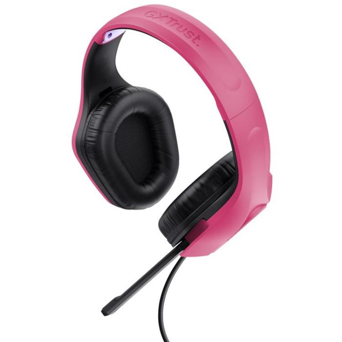 Trust - Trust GXT 415P Zirox Gamingheadset - Rosa