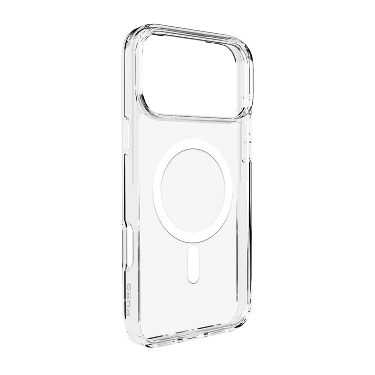 Puro iPhone 17 Pro Mobilskal MagSafe Lite Mag TPU+PC - Clear | 2353 | AlltMobil