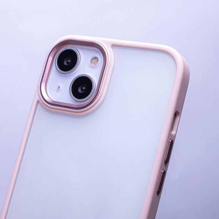 OEM - Rosa Satinmatt Skal för iPhone 7/8/SE - Elegant Skydd