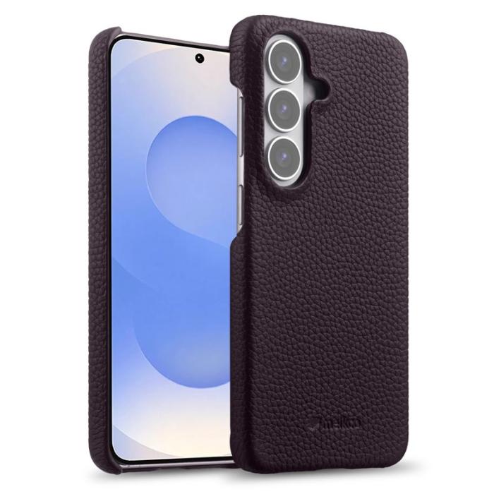 Melkco - MELKCO Mobilskal för Samsung Galaxy S26 Plus Magnetiskt Äkta läder - Lila