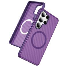 OEM - Mobilskal f&ouml;r Samsung Galaxy S26 Ultra Magnetiskt PC + TPU - Lila