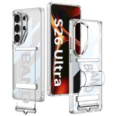 GKK - GKK Mobilskal f&ouml;r Samsung Galaxy S26 Ultra Kickstand TPU - Silver