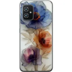 Gustaf - Mobilskal till Asus Zenfone 8 med Silkesblommor