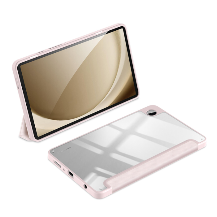 Dux Ducis - Dux Ducis Galaxy Tab A9 Fodral Toby Flip Stativ - Rosa