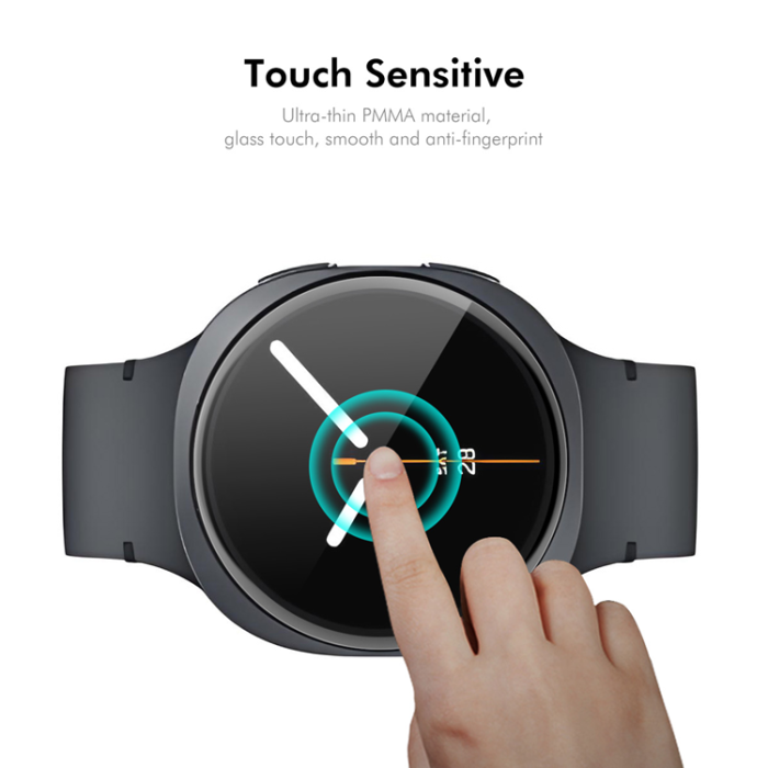 HAT PRINCE - Hat Prince Galaxy Watch 8 (44mm) Skal Enkay PMMA - Transparent