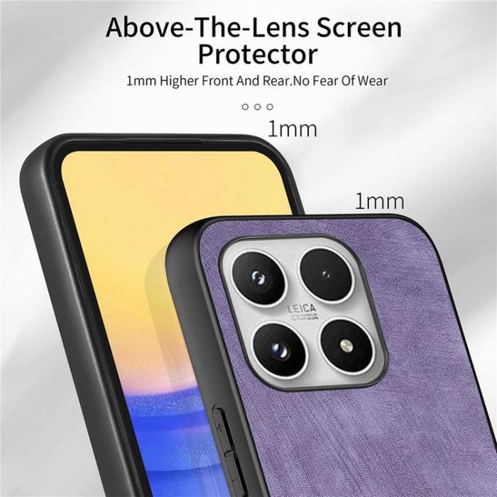 A-One Brand - Mobilskal för Xiaomi 17 Retro Läder Shockproof Slim