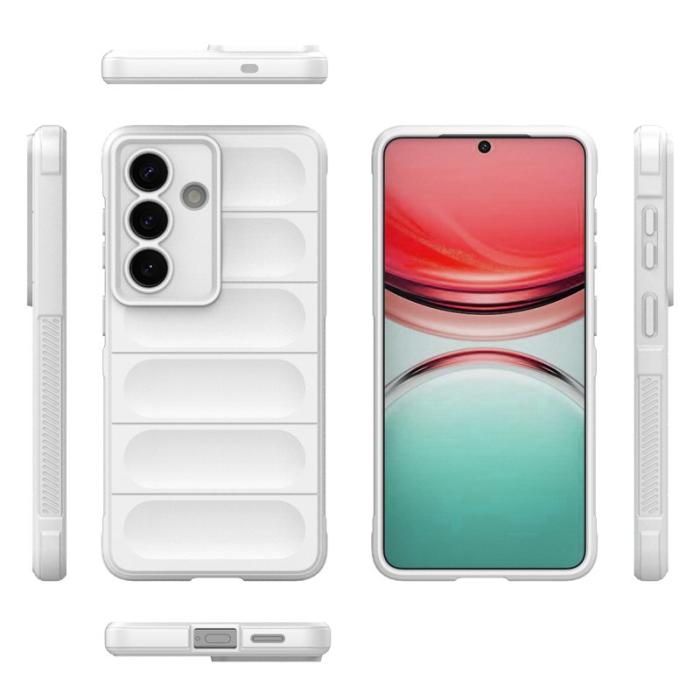 OEM - Mobilskal till Samsung Galaxy S26 Plus Anti-Drop Mjuk TPU - Vit
