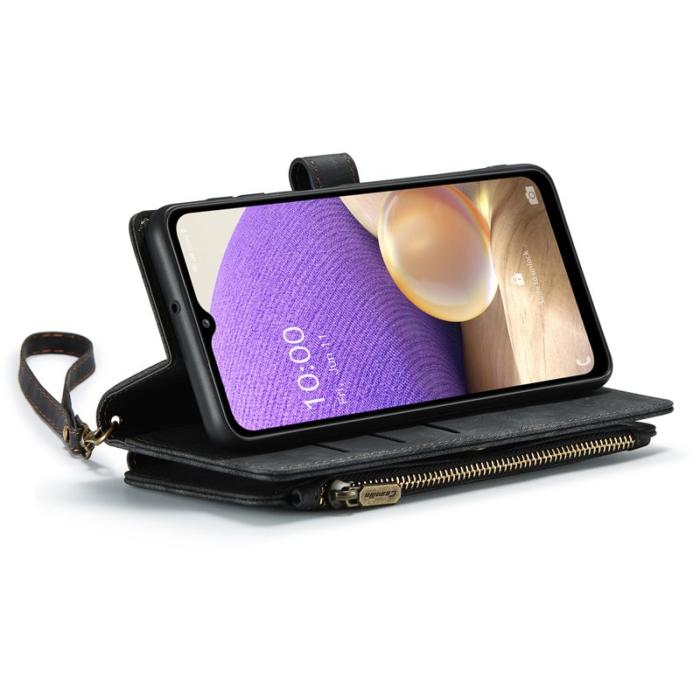 Caseme - CASEME Konstläder Plånboksfodral för Samsung Galaxy A23/M23/F23 5G - Svart