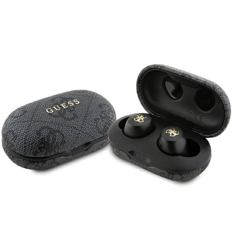 Guess TWS In-ear Hörlurar Bluetooth Metall (Svart) | 505771 | AlltMobil