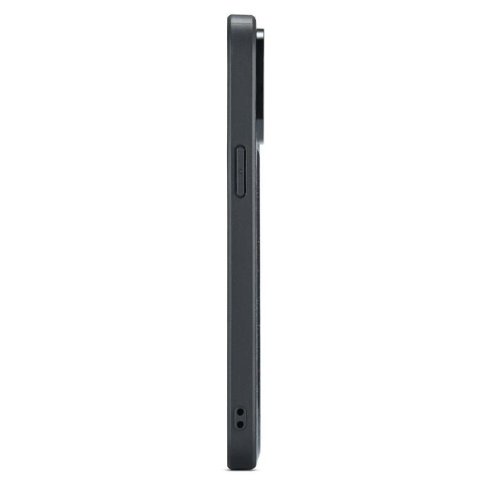 DG.MING - DG.MING Mobilskal till iPhone 12 Pro Max Glitter PU Läder Svart
