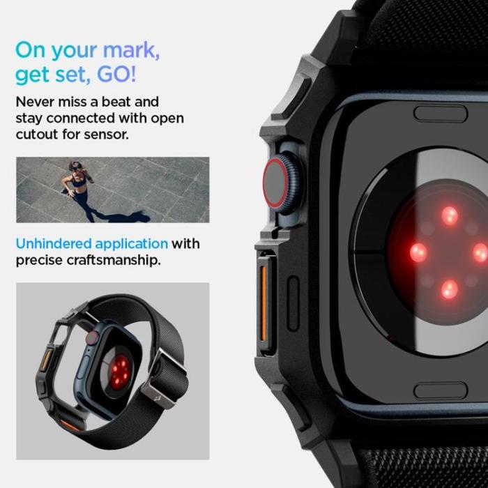 Spigen - Spigen Apple Watch 46mm Series 10 Armband Lite Fit Pro