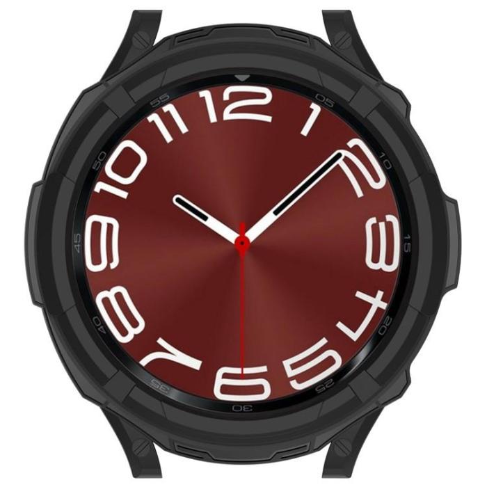 OEM - Galaxy Watch 6 Classic (43mm) Skal TPU med Bezel Ring - Svart