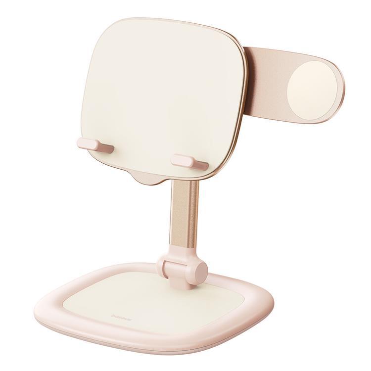 BASEUS Adjustable Tablettställ Seashell - Rosa | 5566 | AlltMobil