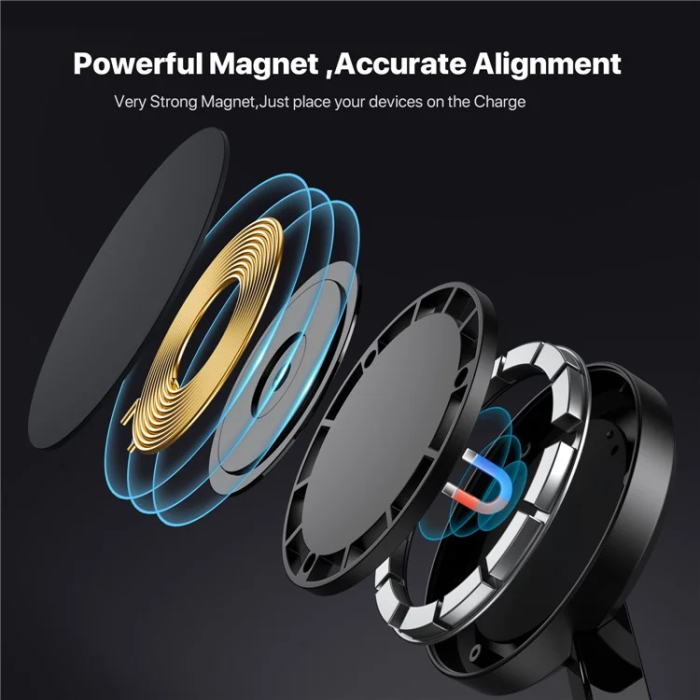 OEM - 3in1 MagSafe Trådlös Laddare iPhone, Apple Watch, Airpods