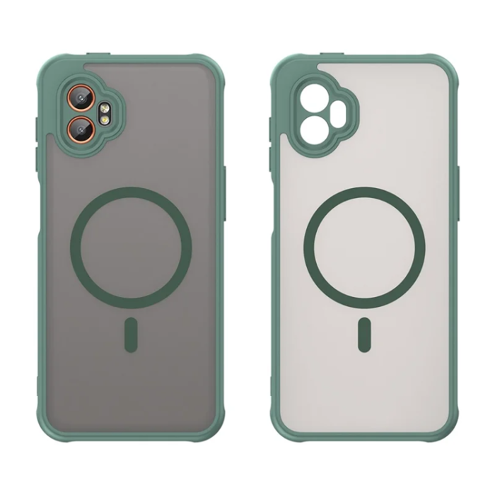 A-One Brand - Galaxy XCover 7 Pro Mobilskal MagSafe Anti-Drop - Grön