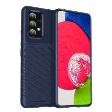 OEM - Thunder Flexible Armored Skal Galaxy A53 5G - Bl&aring;
