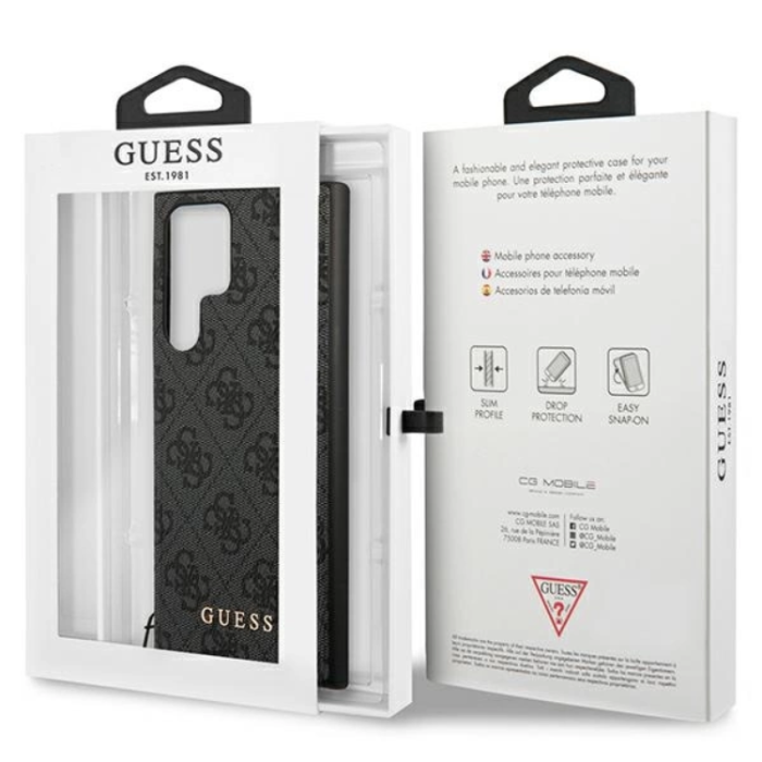 Guess - Guess Galaxy S24 Ultra Mobilskal Charms Collection - Svart