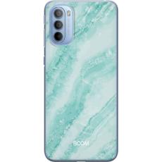 iSecrets - Mobilskal till Motorola Moto G31 med Mint Marble
