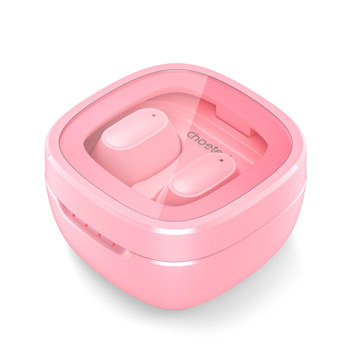Choetech - Choetech In-ear Trådlösa Hörlurar TWS Bluetooth MEMS - Rosa