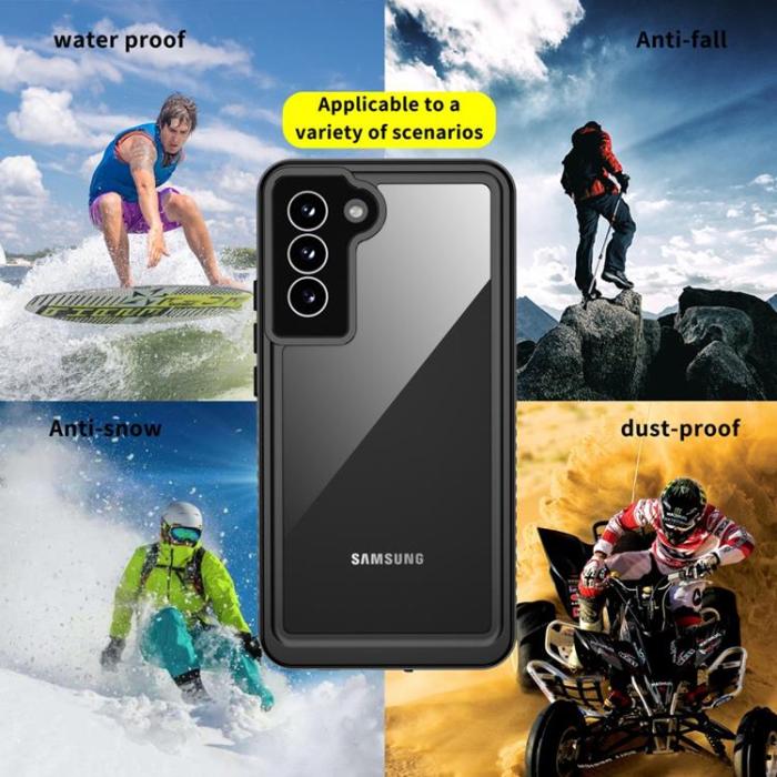 RedPepper - Redpepper Galaxy S22 5G Skal Vattentätt IP68 - Svart