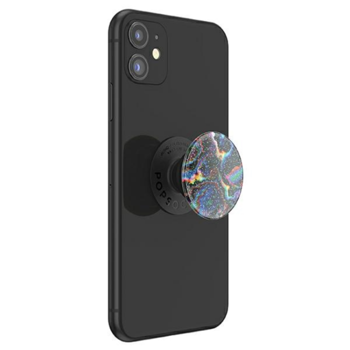 PopSockets - PopSockets Glitter Rainbow Void Mobilgrip och stativ 806194